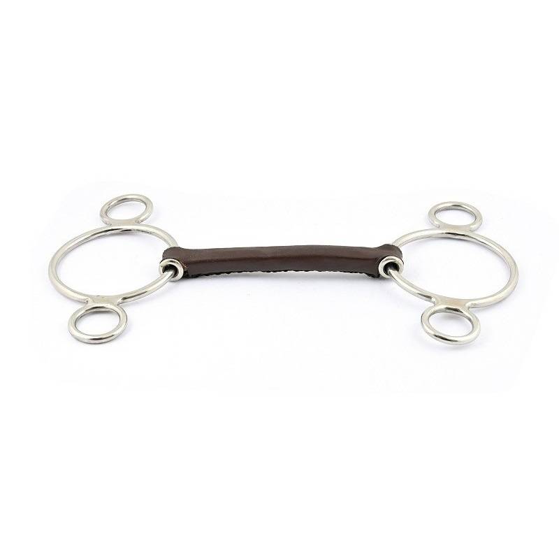 3-ring-Round-Leather-bit